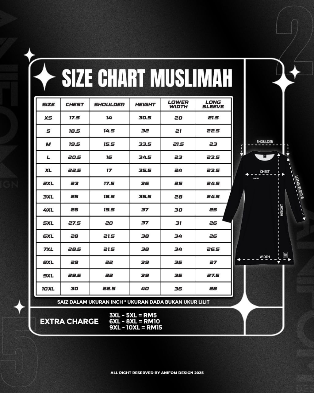 Women Sizing